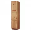 Diamond NOW Denver 18-in W x 84-in H x 23.75-in D Natural Rustic Prefinished Hickory Door Pantry Fully Assembled Stock Cabinet