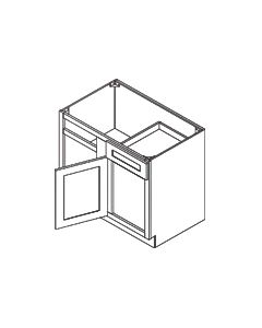 Blind Base Corner Cabinet Shaker White 1